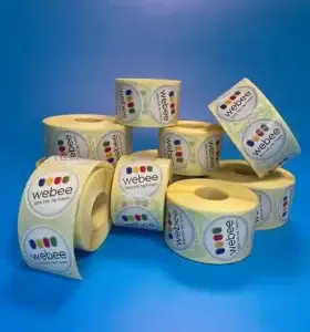 הדפסה על מדבקות