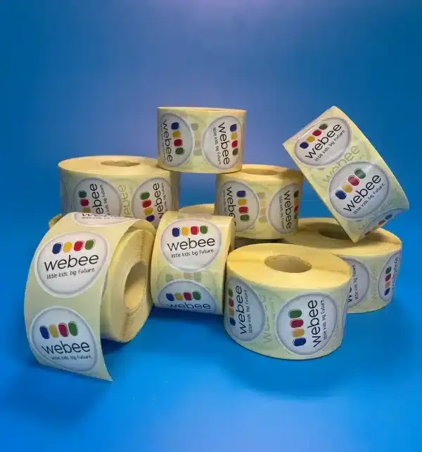 הדפסה על מדבקות